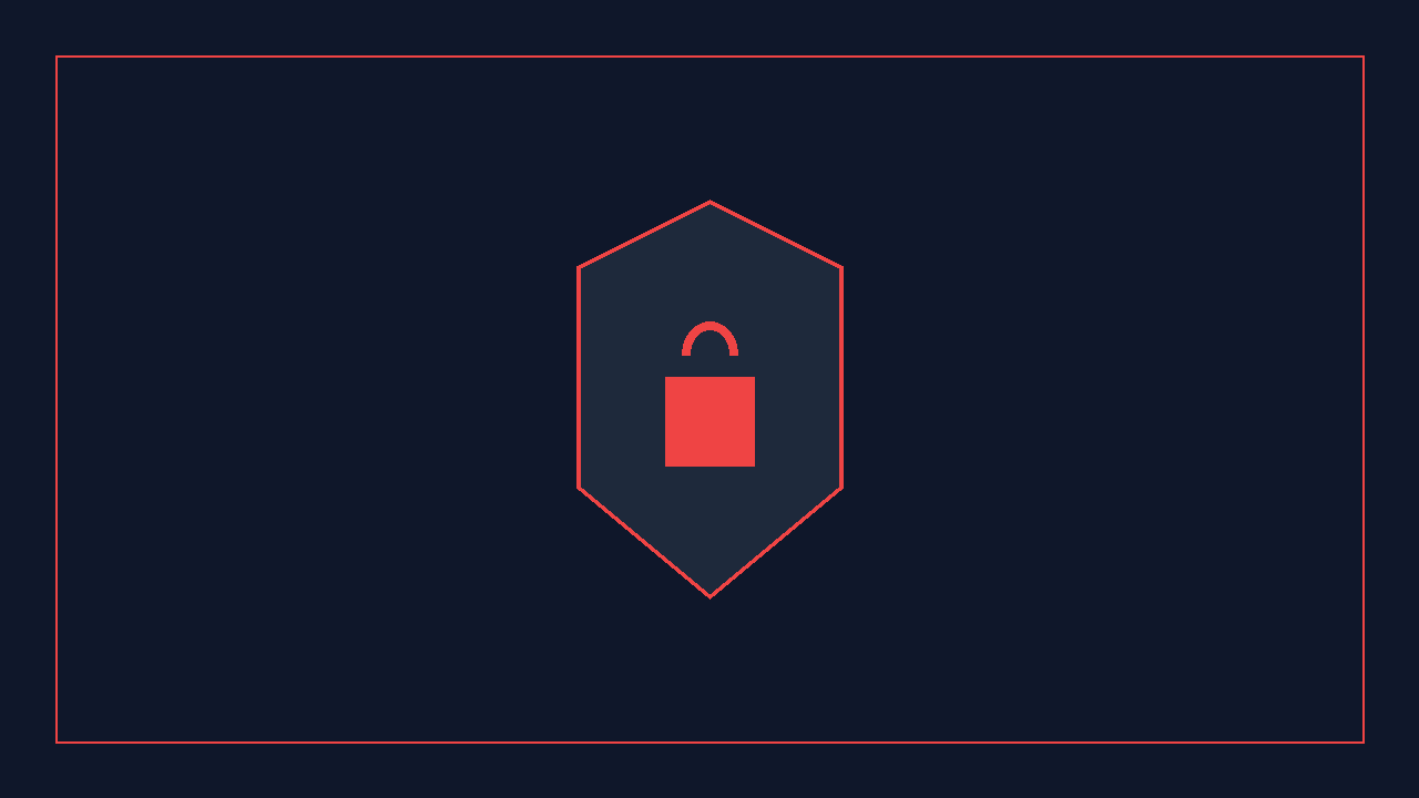 Escudo de ciberseguridad con candado para prevenir el phishing