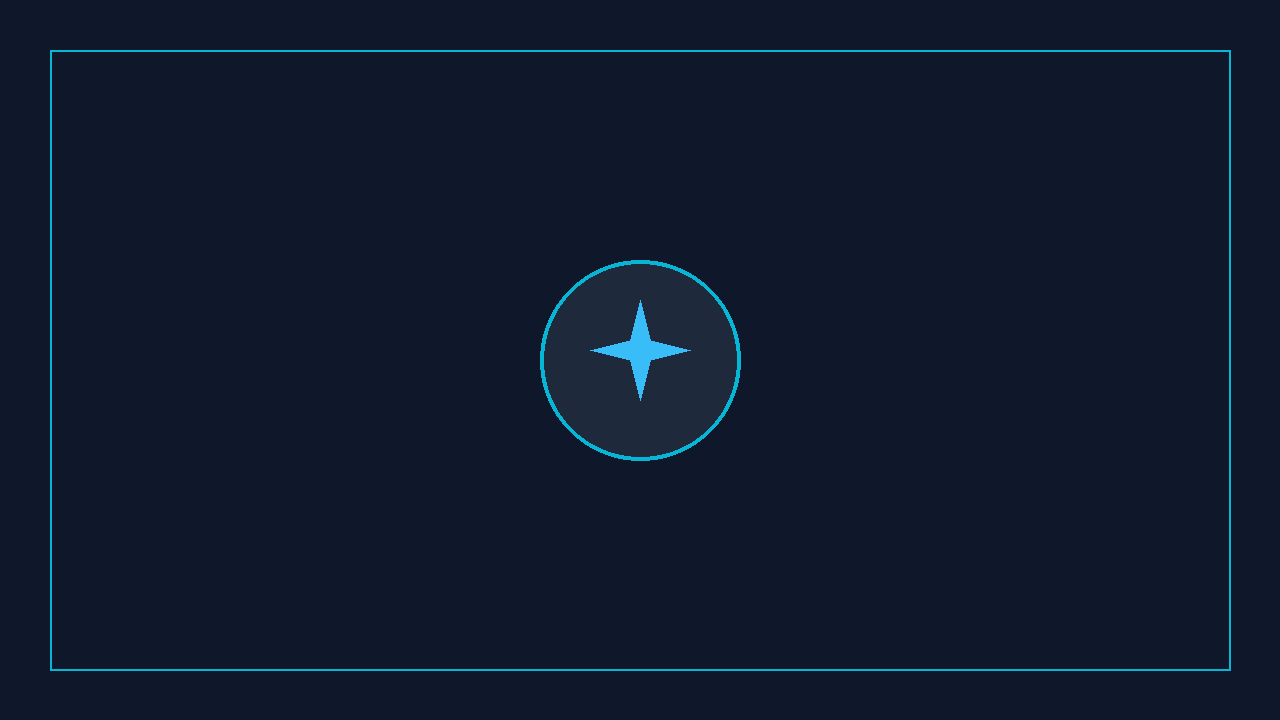 Icono de destello azul representando inteligencia artificial y creacion de prompts